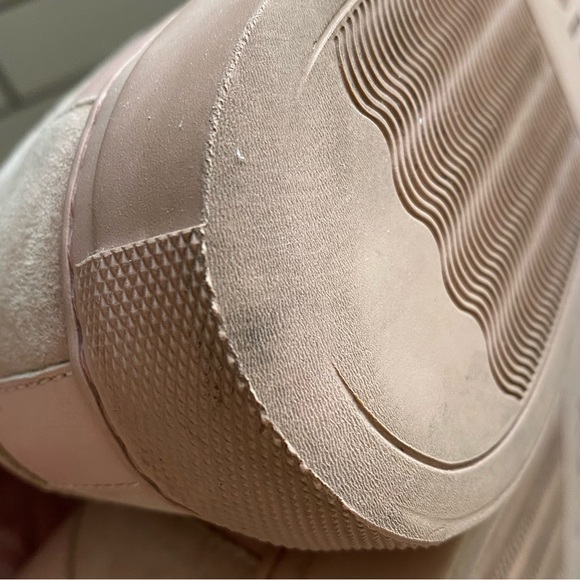 $295 Koio Capri Fiore Pink Leather Italian Lace Up Low Top Sneakers 38 Fiore - Picture 11 of 15